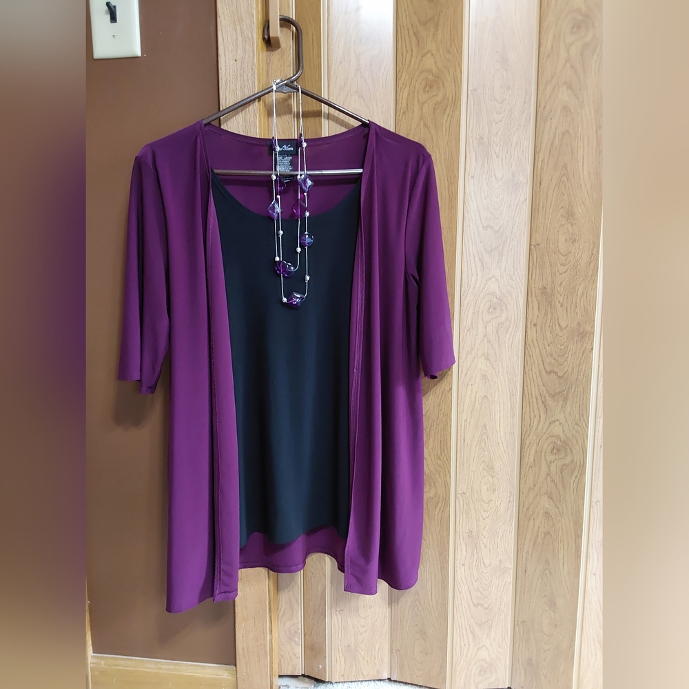 Star Vixen dual top w necklace